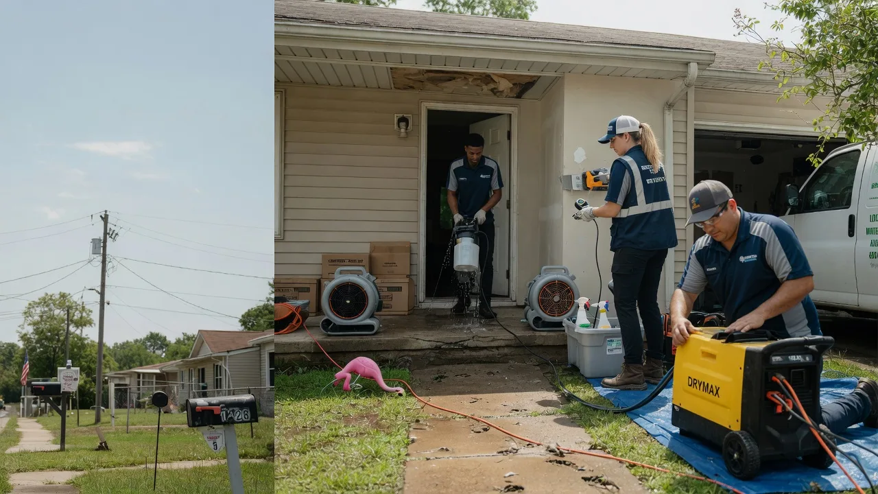 Storm Damage Water Removal in Bankston, AL near me